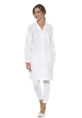 BLOUSE GALET MIXTE BLANC CO BOUTONS
